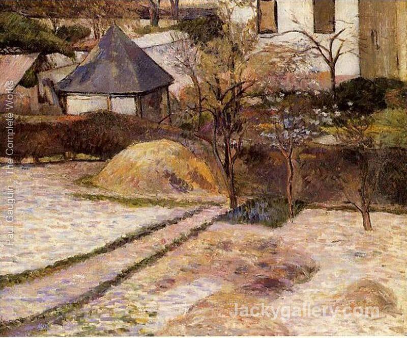 Rouen Landscape by Paul Gauguin paintings reproduction